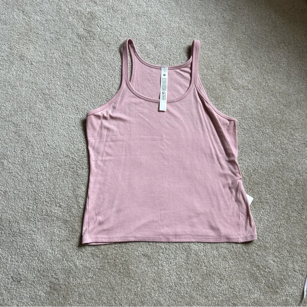 2-30 New Size 14 Lululemon Hold Tight Thin Strap Racerback Tank PKHZ - Picture 1 of 5